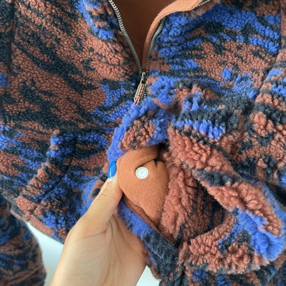 Lululemon Oversized Fleece Scuba Colorful - Picture 4 of 8